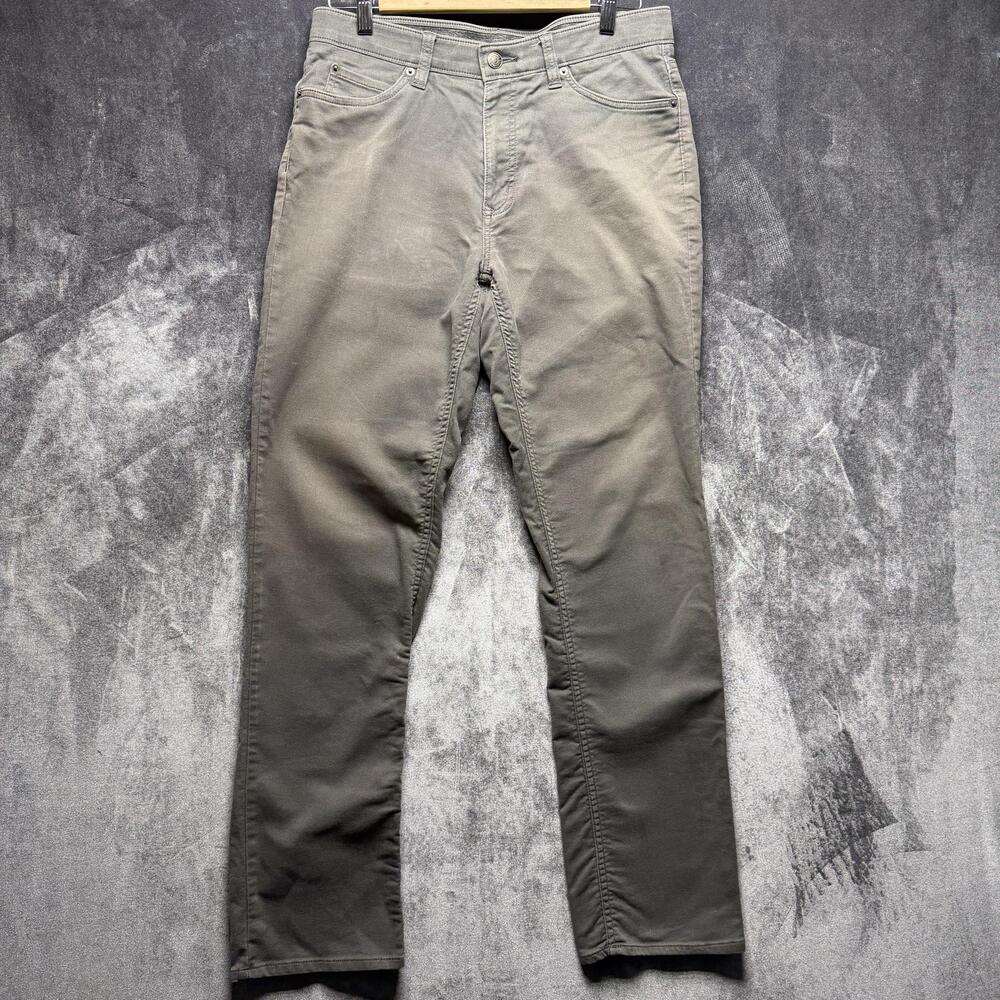 SONOMA Goods For Life Pants Mens 30x32 Gray Regular Straight Stretch Chino Flex